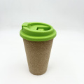 Éco-Friendly Reusable Custom Logo BPA BPA Free 16oz Cork Coffee Cup avec couvercle